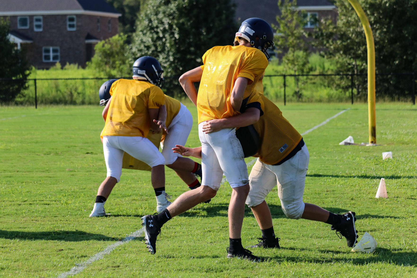 The King's Academy Football Practice